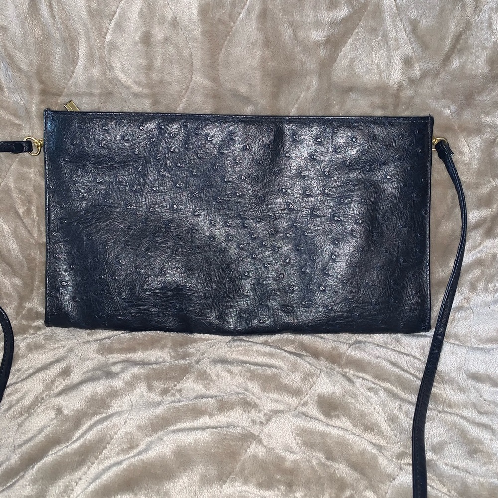 Vintage Navy Clutch/Purse - Picture 2 of 6